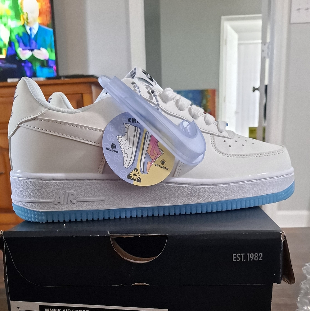 Women AF1 "UV" Size 8